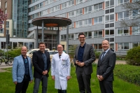 Abgeordneter Sepp Müller (CDU), MdB, zu Besuch im Klinikum Südstadt der Hansestadt Rostock